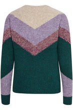Load image into Gallery viewer, BYoung Oksana Chevron Pattern Wool Mix Knitted Jumper - Boutique on the Green 
