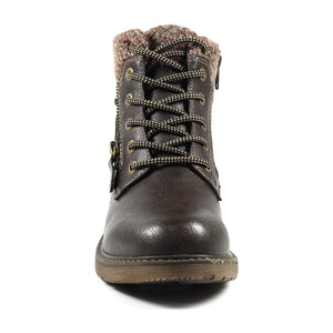 Lunar Benson III Brown Water Repellent Lace Up Walking Style Boot - Boutique on the Green 