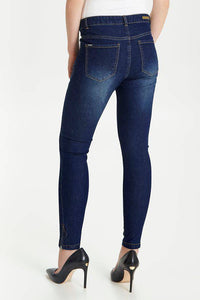 BYoung Lola Slim Fit Jeans With Zips