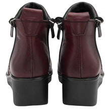 Load image into Gallery viewer, Lotus Cordelia Bordeaux Leather Boot - Boutique on the Green 

