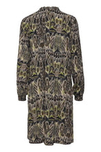 Load image into Gallery viewer, BYoung Josa Printed V-Neck &amp; Tie Long Sleeve Tunic Dress - Boutique on the Green 
