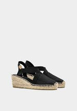 Load image into Gallery viewer, Toni Pons Ter Vegan Closed Toe Linen Wedge Espadrille - Boutique on the Green 
