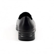 Load image into Gallery viewer, Lunar Stash Black Leather Slip On Comfort Shoe
