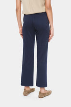 Load image into Gallery viewer, Saint Tropez KaileenSZ Navy Jersey Stretch Casual Trousers With Elastic Waist - Boutique on the Green 
