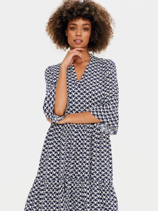 Saint Tropez Eda patriot blue dress