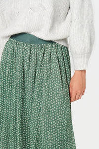 Saint Tropez ToralSZ Chiffon Printed Midi Skirt - Boutique on the Green 