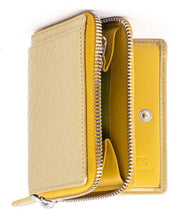 Load image into Gallery viewer, Small Leather Moc Croc Zip Around Purse - Boutique on the Green 
