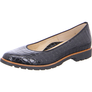 Faux Patent Croc Ballet Loafer - Boutique on the Green