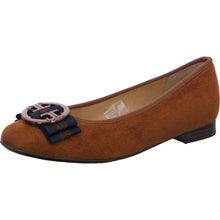 Load image into Gallery viewer, Faux Suede Front Badge Ballet Shoe - Boutique on the Green
