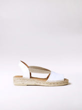 Load image into Gallery viewer, Etna Flat Leather Open Toe Espadrille - Boutique on the Green
