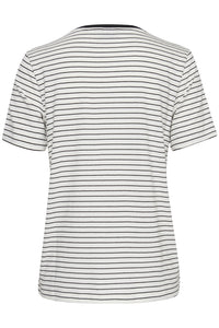 V-Neck Thin Stripe T-shirt - Boutique on the Green