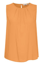 Load image into Gallery viewer, BYoung Joella Woven Sleeveless Shell Top With Front Gathers - Boutique on the Green
