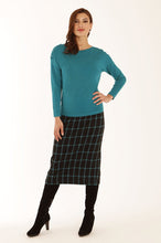 Load image into Gallery viewer, Fine Knit 3/4 sleeve Jumper With Button Shoulder Detail - Boutique on the Green
