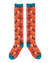 Load image into Gallery viewer, Leaf Knee High Socks - Boutique on the Green
