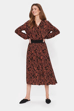 Load image into Gallery viewer, Saint Tropez Inka Printed Full Length Elasticated Waisted Skirt - Boutique on the Green

