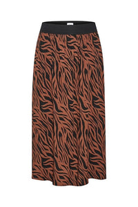 Saint Tropez Inka Printed Full Length Elasticated Waisted Skirt - Boutique on the Green