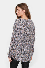 Load image into Gallery viewer, Saint Tropez Eda Long Sleeve Open Collar Printed Shirt - Boutique on the Green
