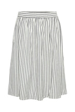 Load image into Gallery viewer, Saint Tropez cotton stripe skirt with waistband - Boutique on the Green
