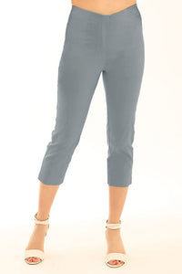Pomodoro's Stretch Crop Trouser - Boutique on the Green