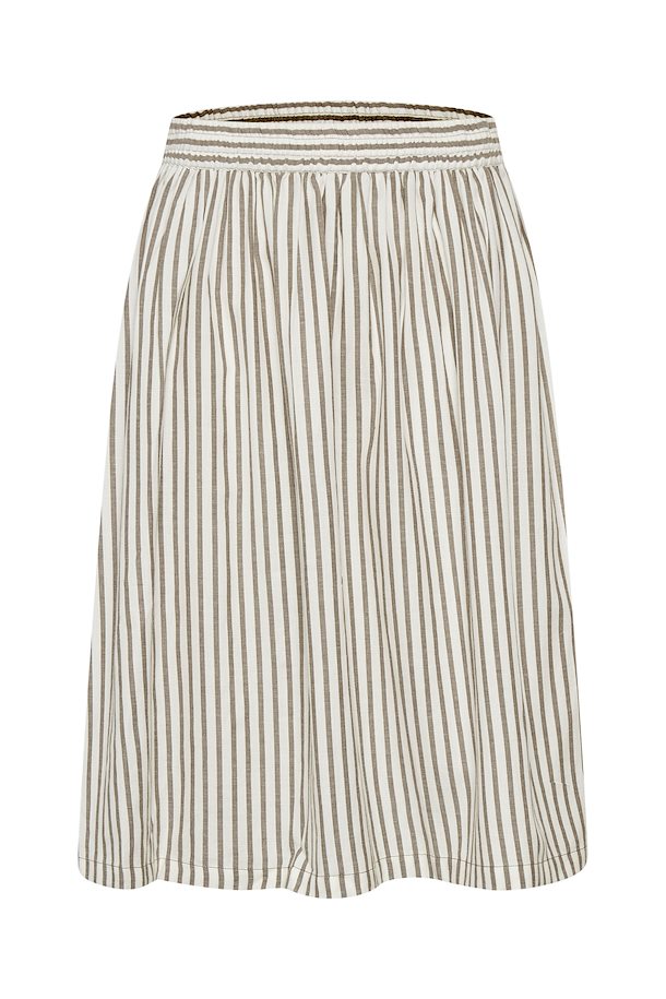 Saint Tropez cotton stripe skirt with waistband - Boutique on the Green