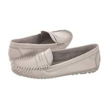 Load image into Gallery viewer, Tamaris Light Grey Soft Leather Moccasin - Boutique on the Green
