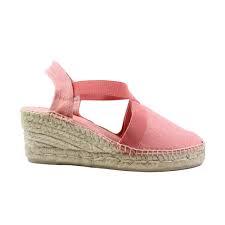 Toni Pons Vegan Closed Toe Linen Wedge Espadrille - Boutique on the Green 