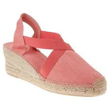Load image into Gallery viewer, Toni Pons Vegan Closed Toe Linen Wedge Espadrille - Boutique on the Green 
