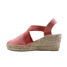 Toni Pons Vegan Closed Toe Linen Wedge Espadrille - Boutique on the Green 