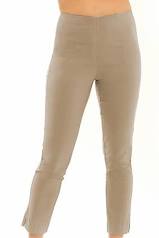 Pomodoro's 7/8 Stretch Bengaline Trousers - Boutique on the Green 