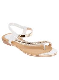 Asia Toe Loop Gemstone Sandal - Boutique on the Green