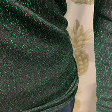 Load image into Gallery viewer, Glitter stretch top - Boutique on the Green
