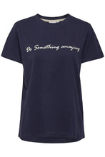 Load image into Gallery viewer, Saint Tropez Pucci Cotton Slogan T-Shirt - Boutique on the Green
