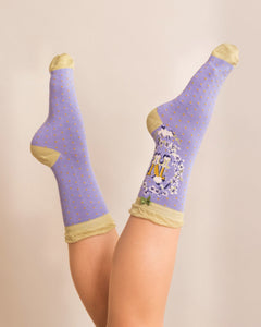 A-Z Bamboo Ankle Socks - N - Boutique on the Green