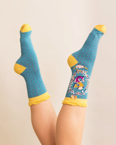 A-Z Bamboo Ankle Socks - S - Boutique on the Green