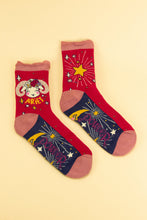 Load image into Gallery viewer, Powder Bamboo Zodiac Aries Ankle Socks - Boutique on the Green 
