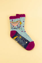 Load image into Gallery viewer, Bamboo Zodiac Cancer Ankle Socks - Boutique on the Green
