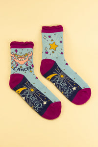 Bamboo Zodiac Cancer Ankle Socks - Boutique on the Green