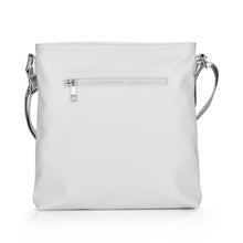 Load image into Gallery viewer, Remonte White &amp; Silver Front Cut Out Crossbody Bag - Boutique on the Green

